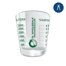 Load image into Gallery viewer, Shot Measuring Glass 1.5 oz
