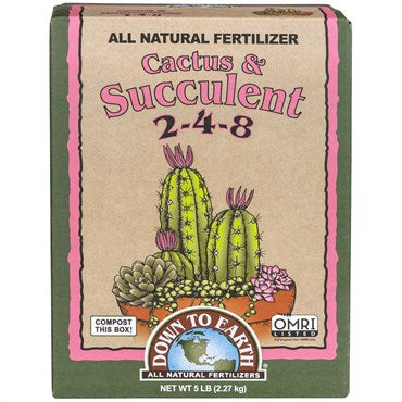 Down To Earth Cactus Mix 2-4-8