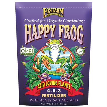 Acid Loving Plant Fertilizer FoxFarm Happy Frog
