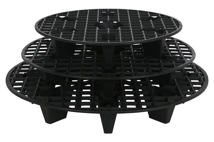 outdoor 21.5 inch pot elevators for plants Gro Pro NX Level Pot Elevator