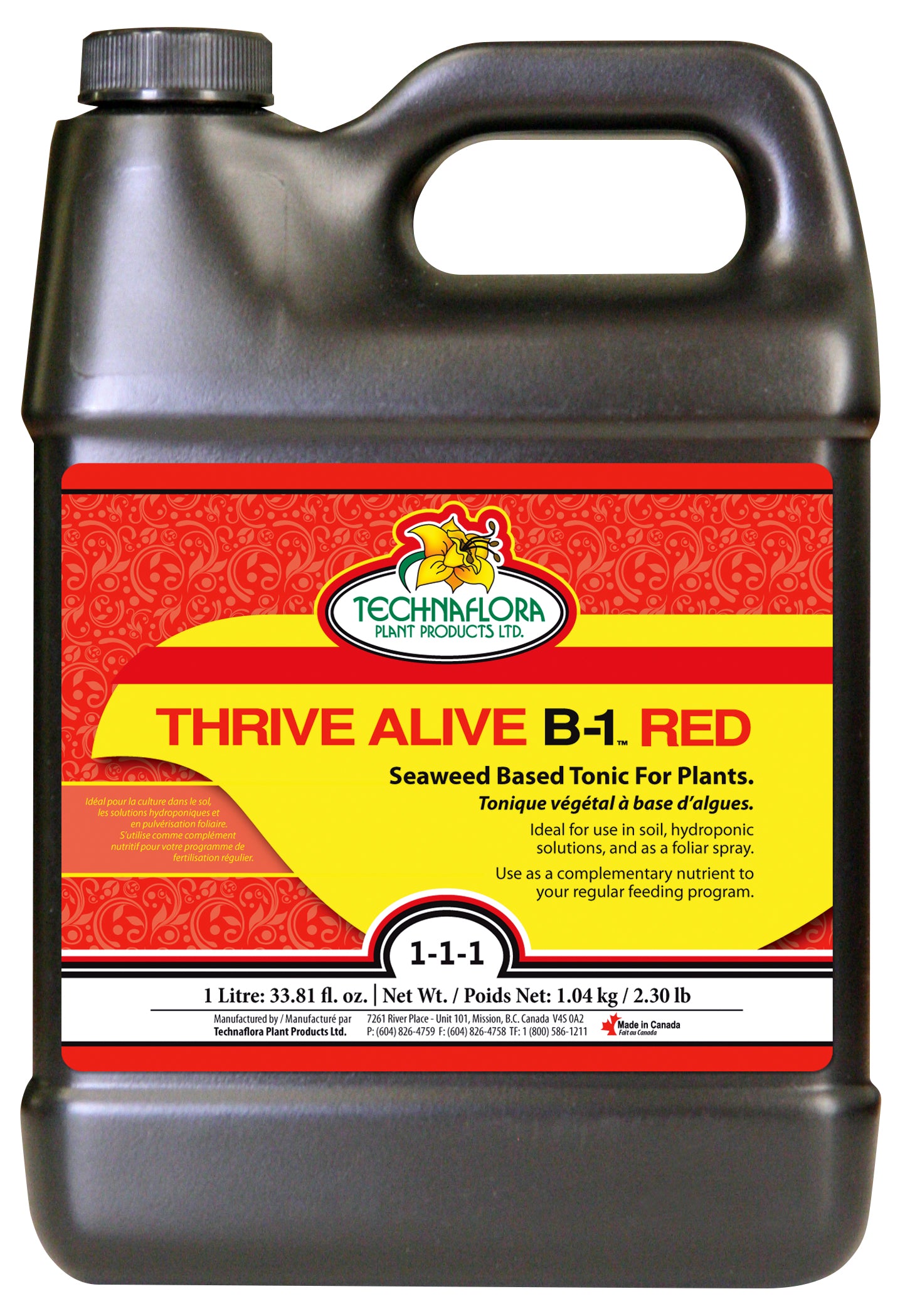 b1 plant fertilizer Thrive Alive B-1 Red – Hydro45