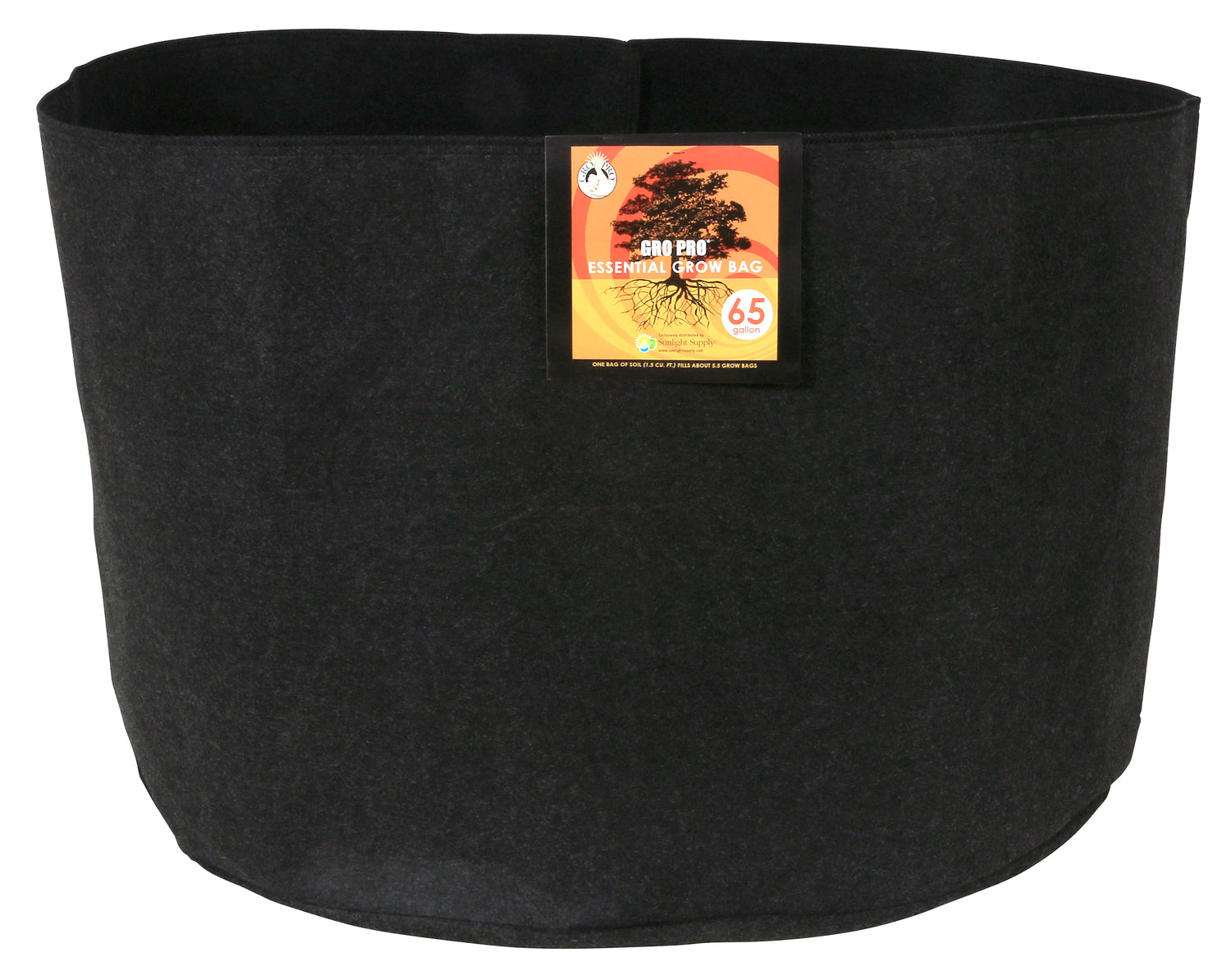 Essential Fabric Pot Black