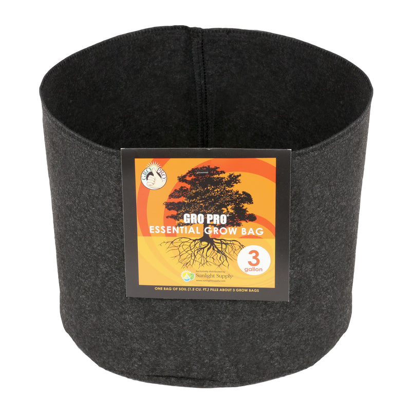 Essential Fabric Pot Black