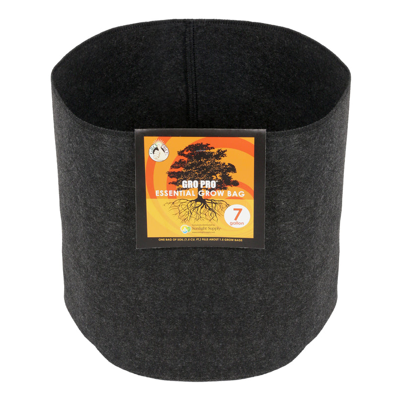 Essential Fabric Pot Black