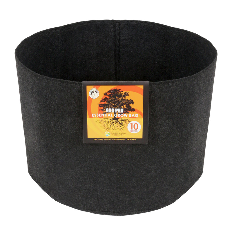 Essential Fabric Pot Black