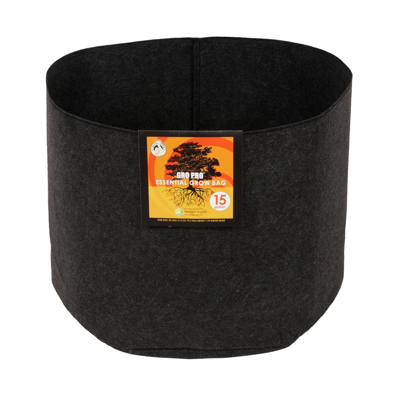 Essential Fabric Pot Black