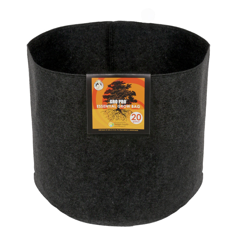 Essential Fabric Pot Black