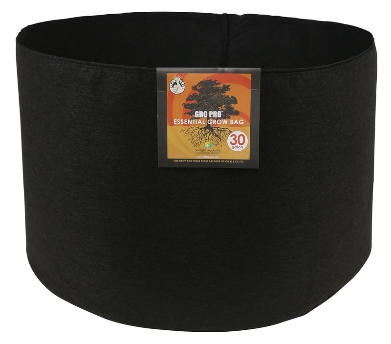 Essential Fabric Pot Black