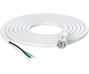 PHOTOBIO X White Cable Harness, 16AWG 208-240V Plug