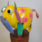 Flower Pot Cow