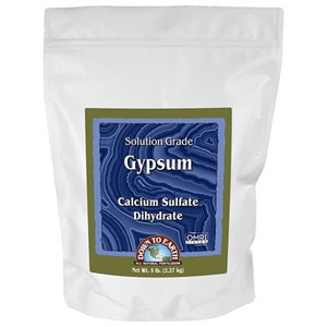 Down To Earth Solution Grade Gypsum