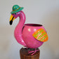 Flower Pot Flamingo
