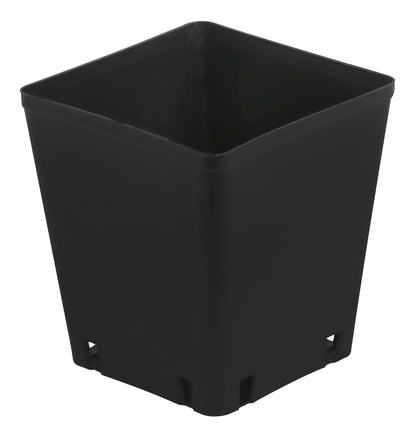 Square Plastic Smooth Pot by Gro Pro