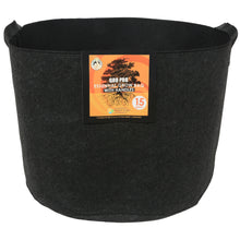 Load image into Gallery viewer, Essential Fabric Pot Black w/ Handles

