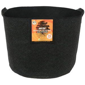 Essential Fabric Pot Black w/ Handles
