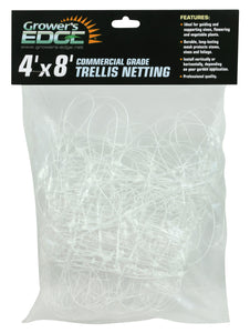Trellis White Plastic G-Edge