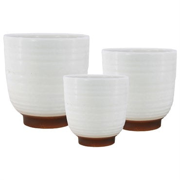 Michael Carr Designs Round Planters Small