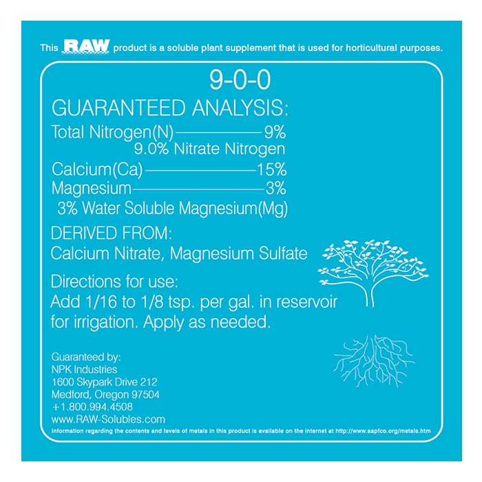 RAW Calcium/Mag