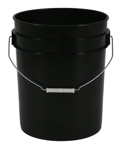 Black Plastic Bucket