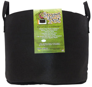 Smart Pot Black w/handle