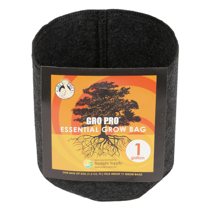 Essential Fabric Pot Black