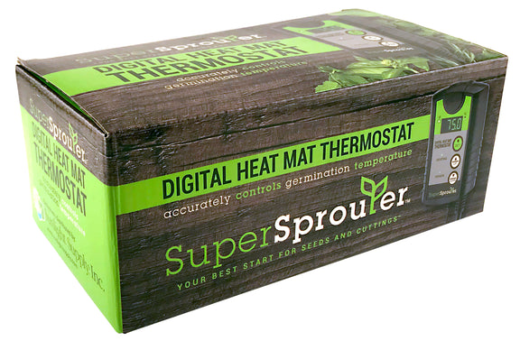 Hydroponics Super Sprouter Heat Mat Thermostat Digital Heat Mat