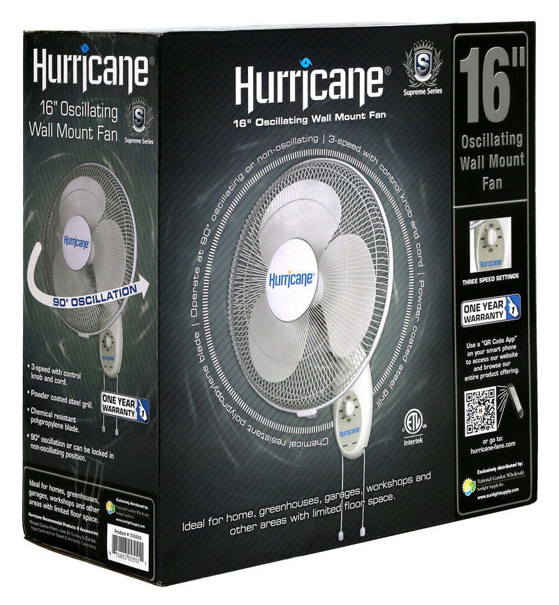 Hurricane Supreme Wall Fans