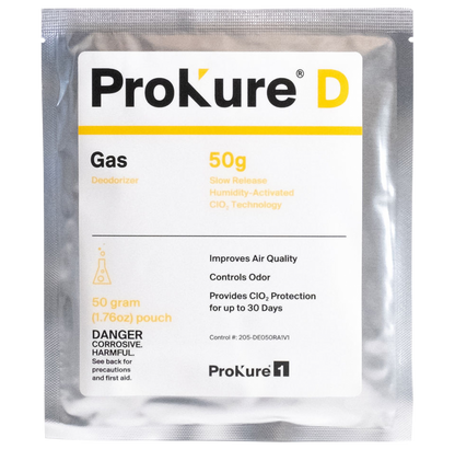 ProKure D, Extended Release CIO2 Gas