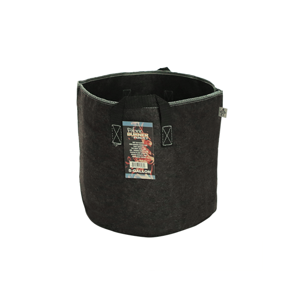 Burner Pot Black w/Handle